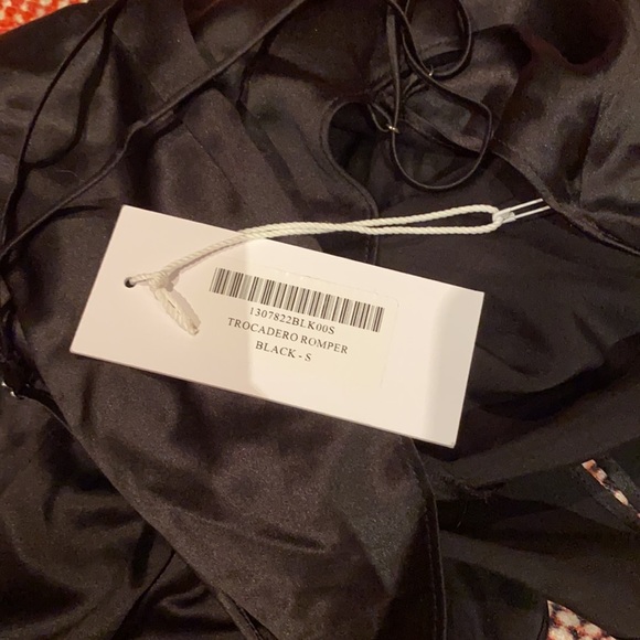 NWT Reformation Trocadero Silk Romper - Picture 5 of 6